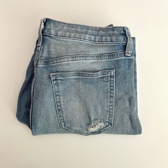 Sam Edelman Light Denim Distressed Jeans,‎ Light Denim Ripped Jeans Y1 - Picture 12 of 12